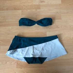 CalvinKlein 2-Piece Strapless Bikini Swim